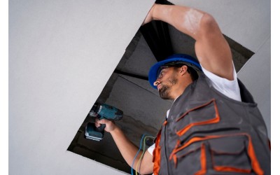 Gipszkarton mennyezet készítése helyesen: útmutató