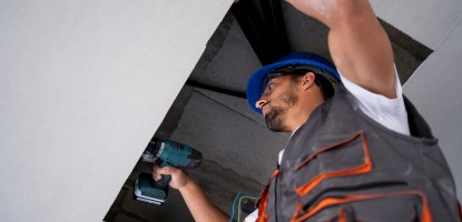 Gipszkarton mennyezet készítése helyesen: útmutató