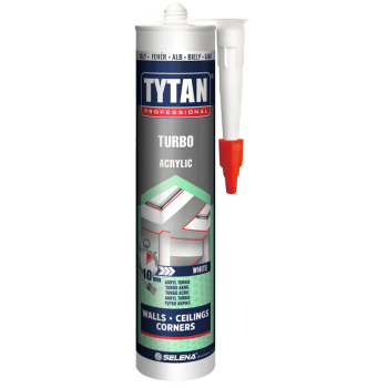 TYTAN Turbo Akril - fehér - festhető - 280 ml