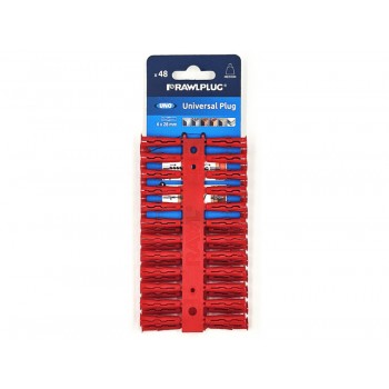 RAWLPLUG univerzális műanyag tipli 6x28mm 96db/bliszter