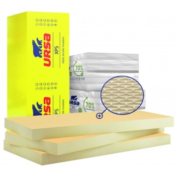 URSA XPS (lábazati) hőszigetelő lap - 16 cm (0.75 m2/lap | 2 lap/bála)