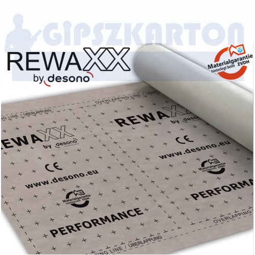 REWAXX PERFORMANCE® 180 2SK / szélzáró,páraáteresztő tetőfólia