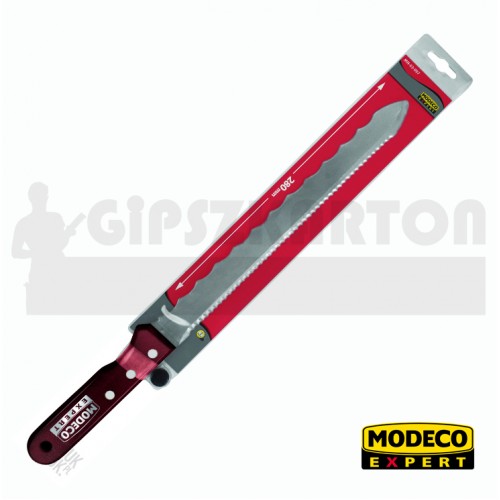 Szigetelőanyag vágó kés / MODECO / 280 mm